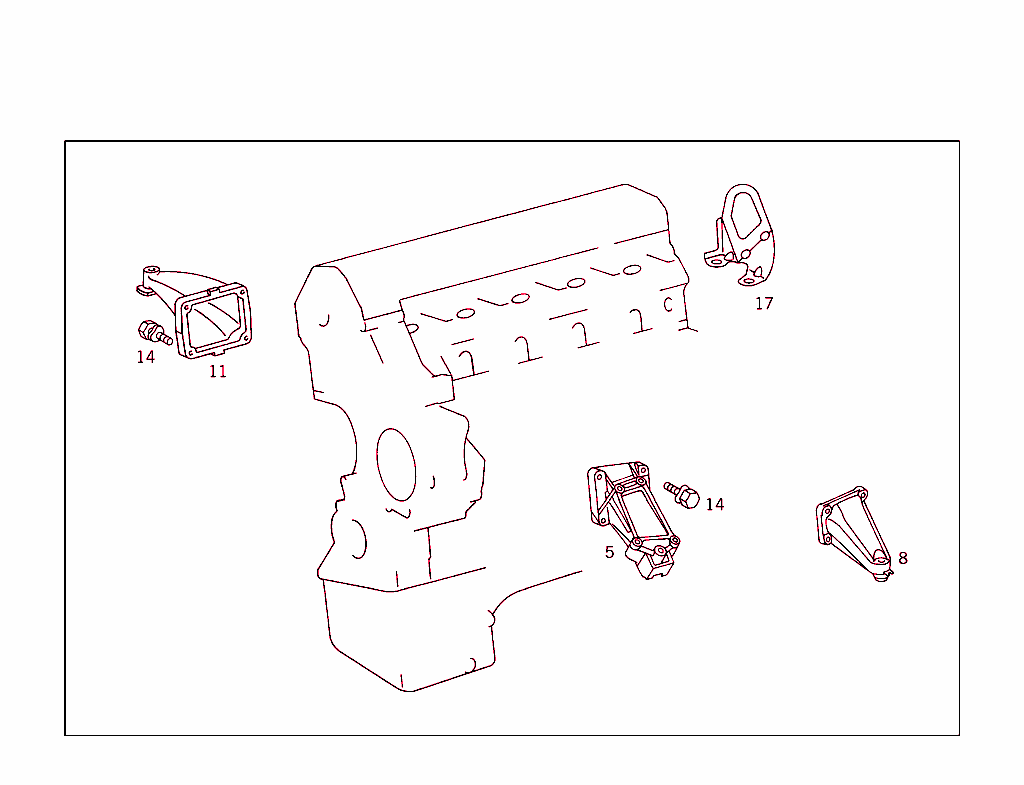 Engine Supports And Attachment Parts