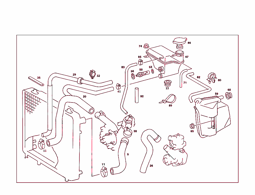 Expansion Tank,Mounting And Hoses