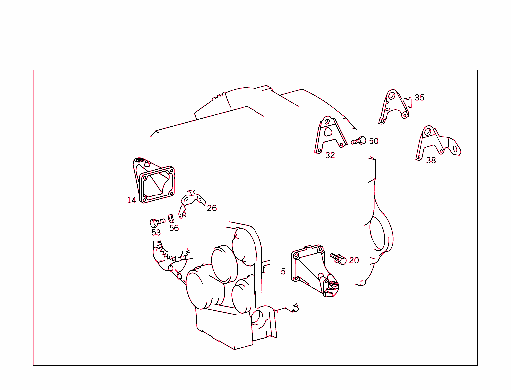 Engine Supports And Attachment Parts