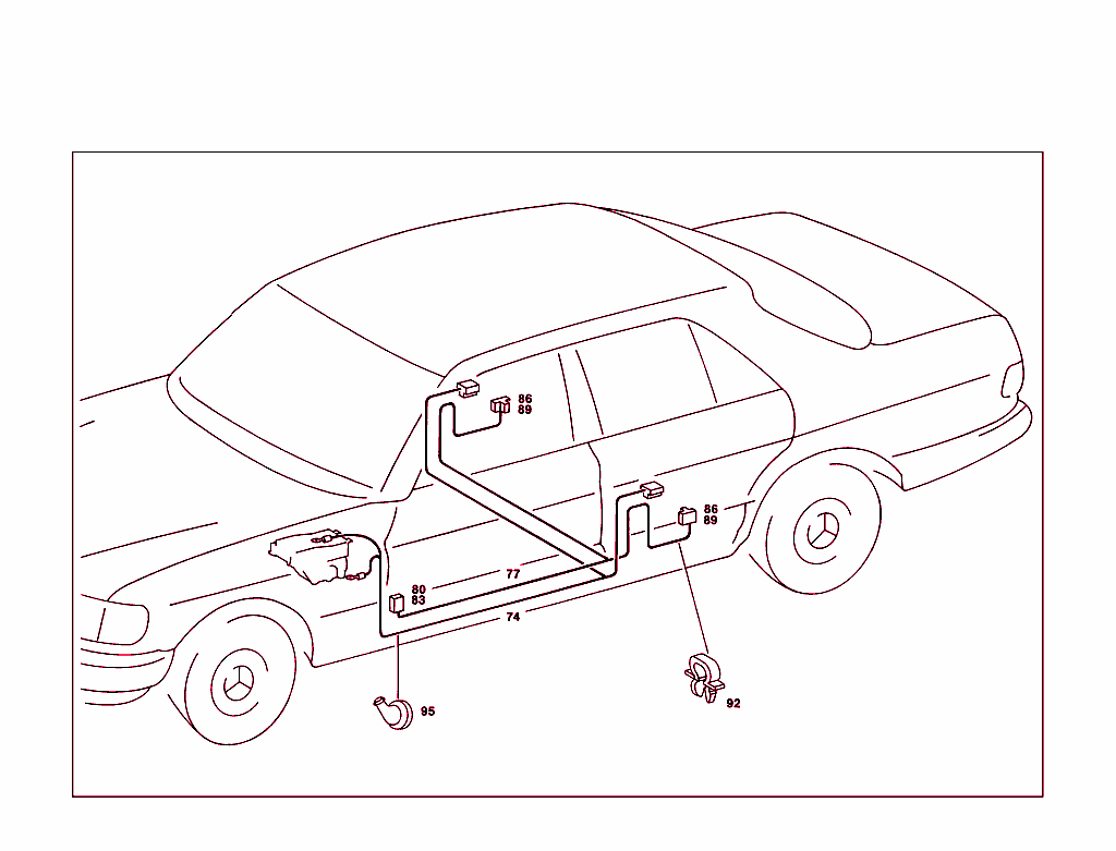 Interior Lamps,Rear Cigar Lighter Cable Harness