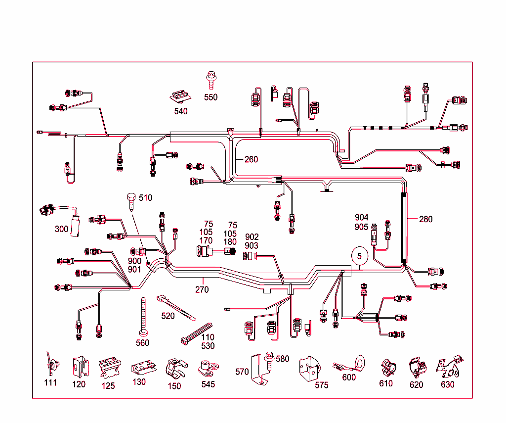 Engine Cable Harness