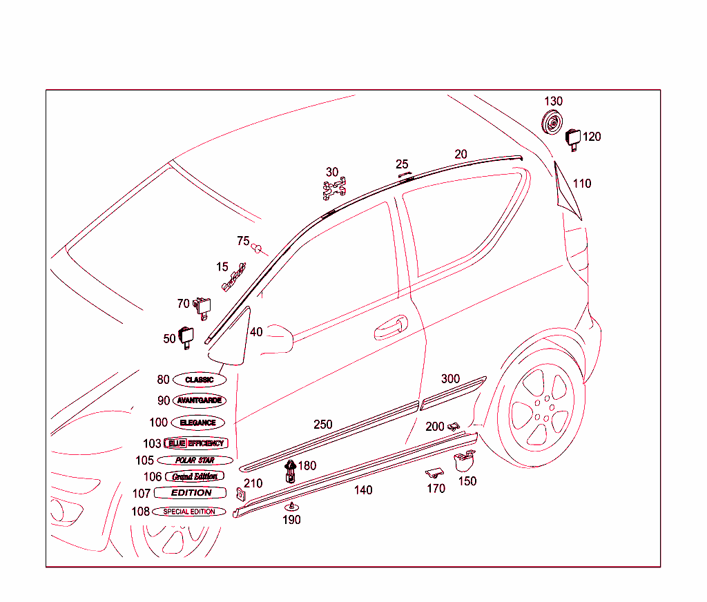 Outside Attachment Parts