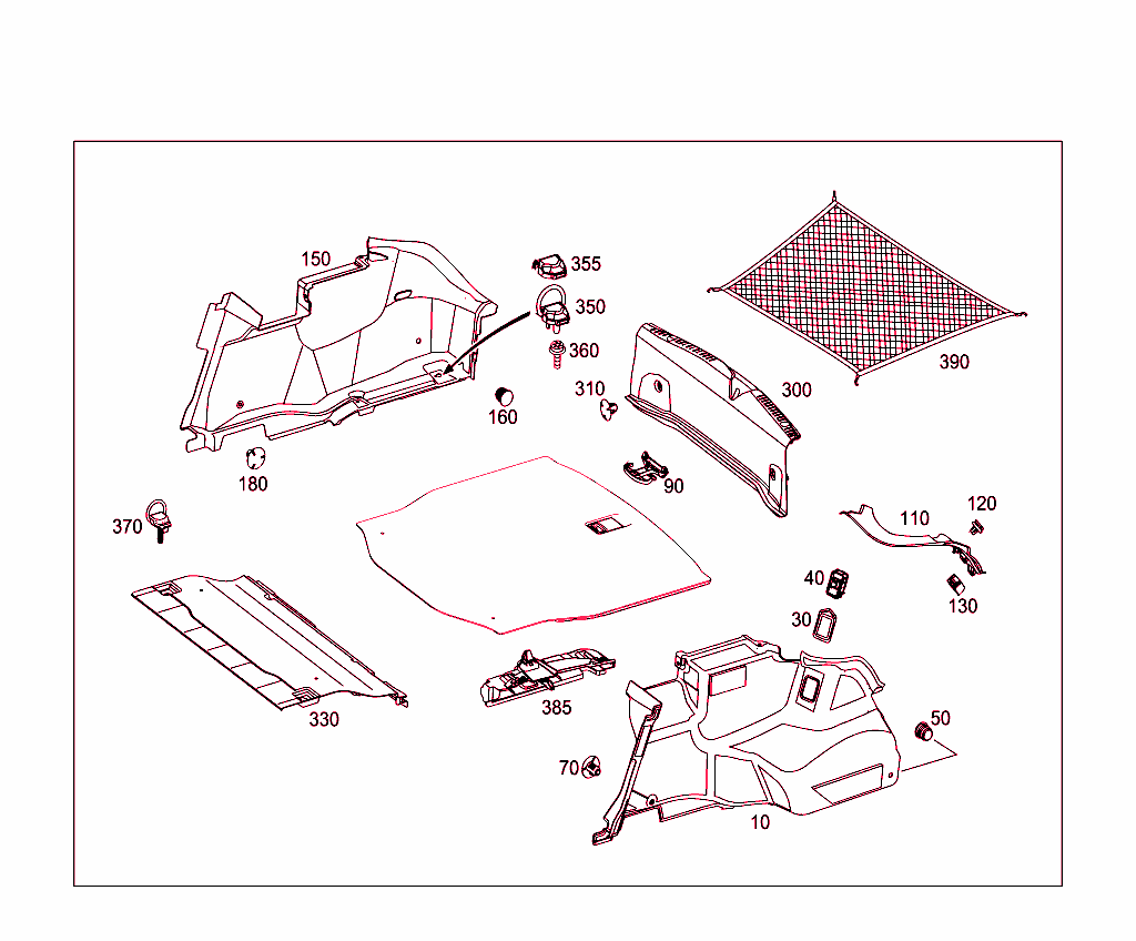 Luggage Compartment Covering