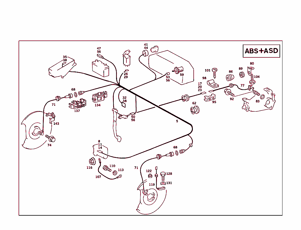 Front Brake Lining Wear Indicator,Abs & Automatic Locking Differential