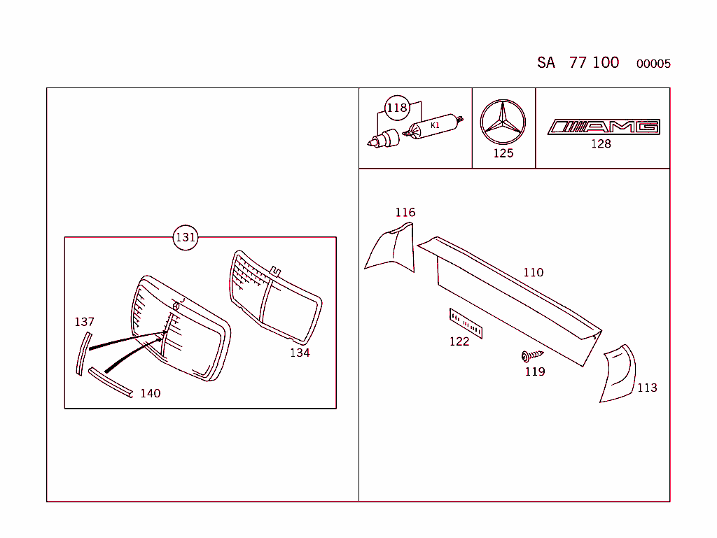 Amg Bumper And Panelling Parts Br124