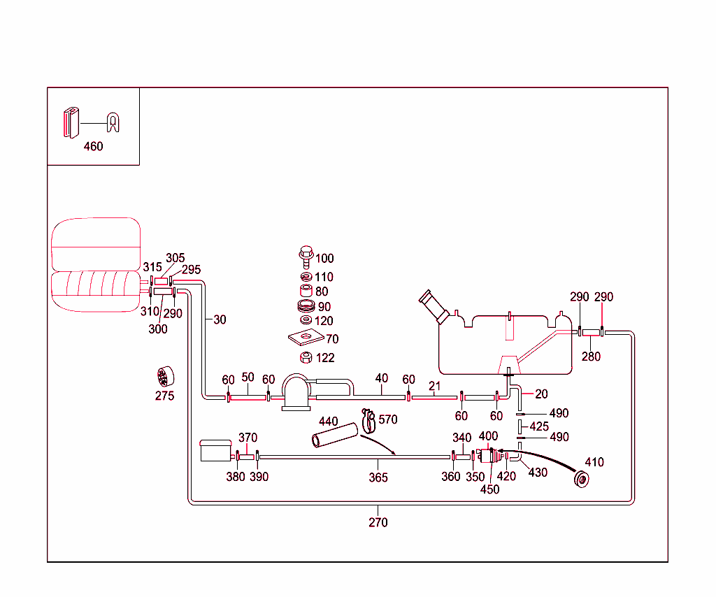 Fuel Lines, Diesel Vehicles