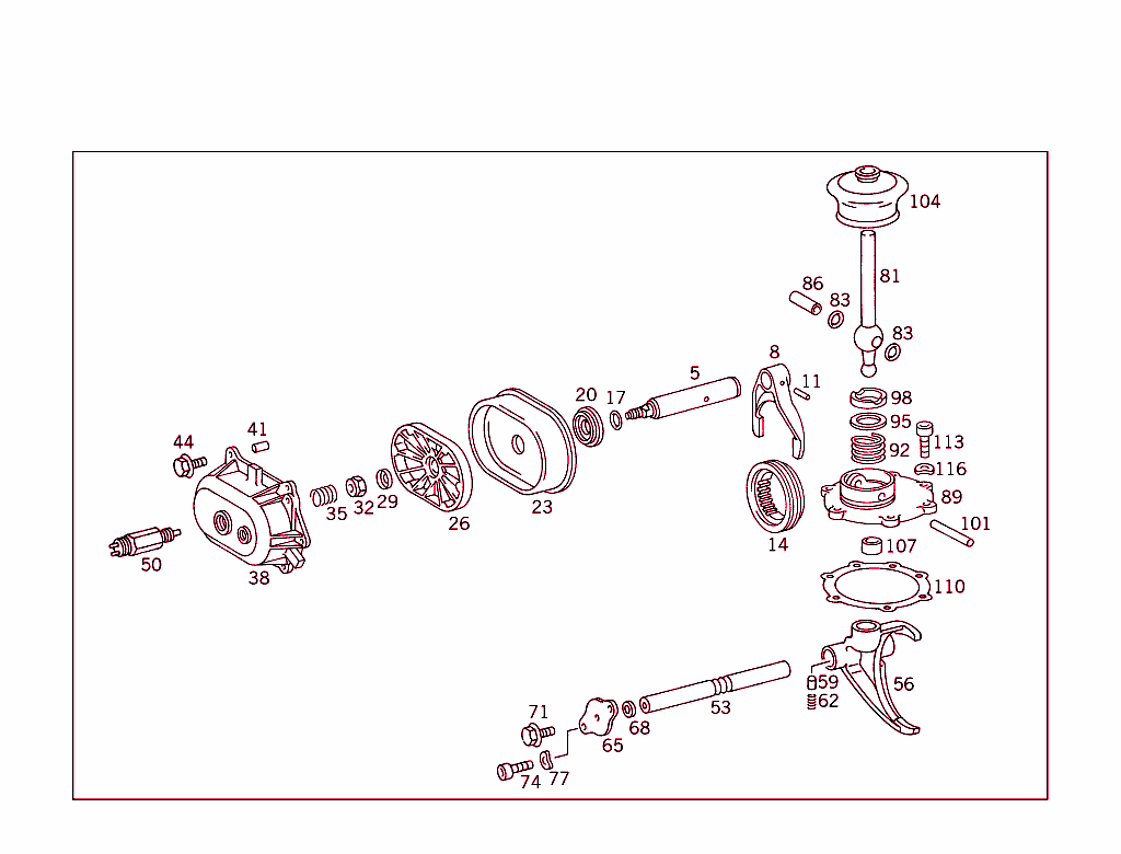 Shifting Rod,Shifting Parts