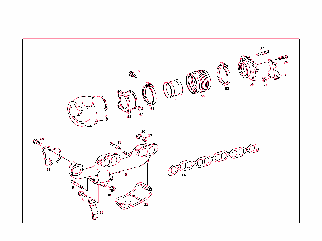 Turbo-Engine Exhaust Manifold