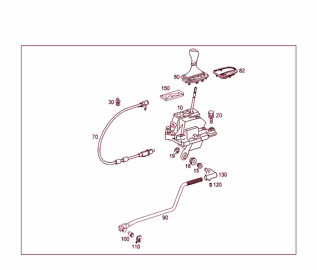 Center Shifter Console, Automatic Transmission