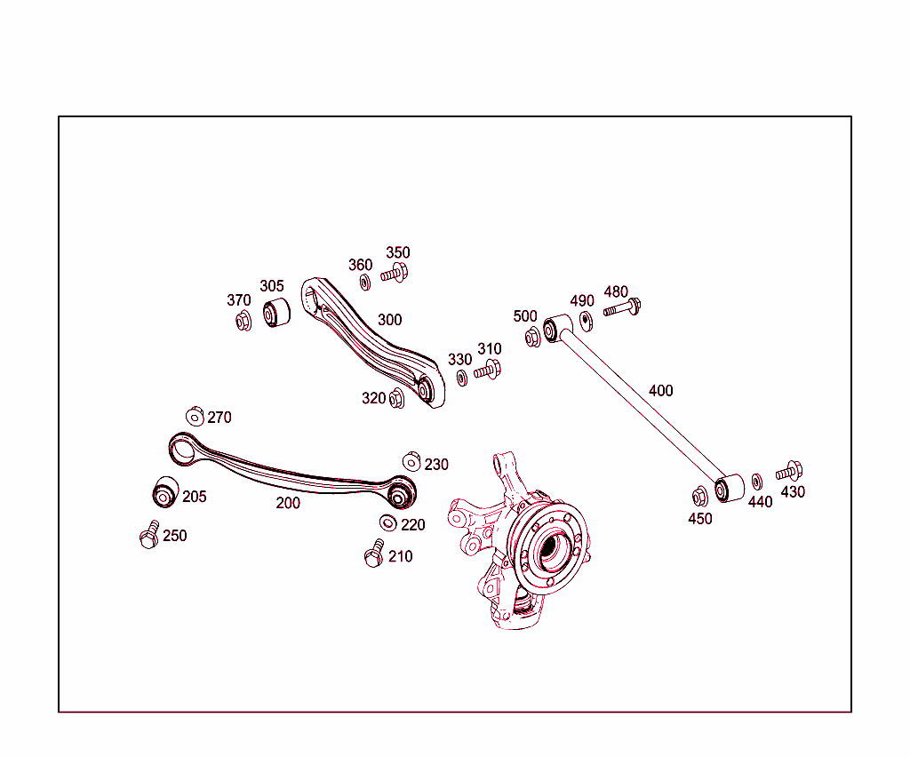 Rear Axle Suspension
