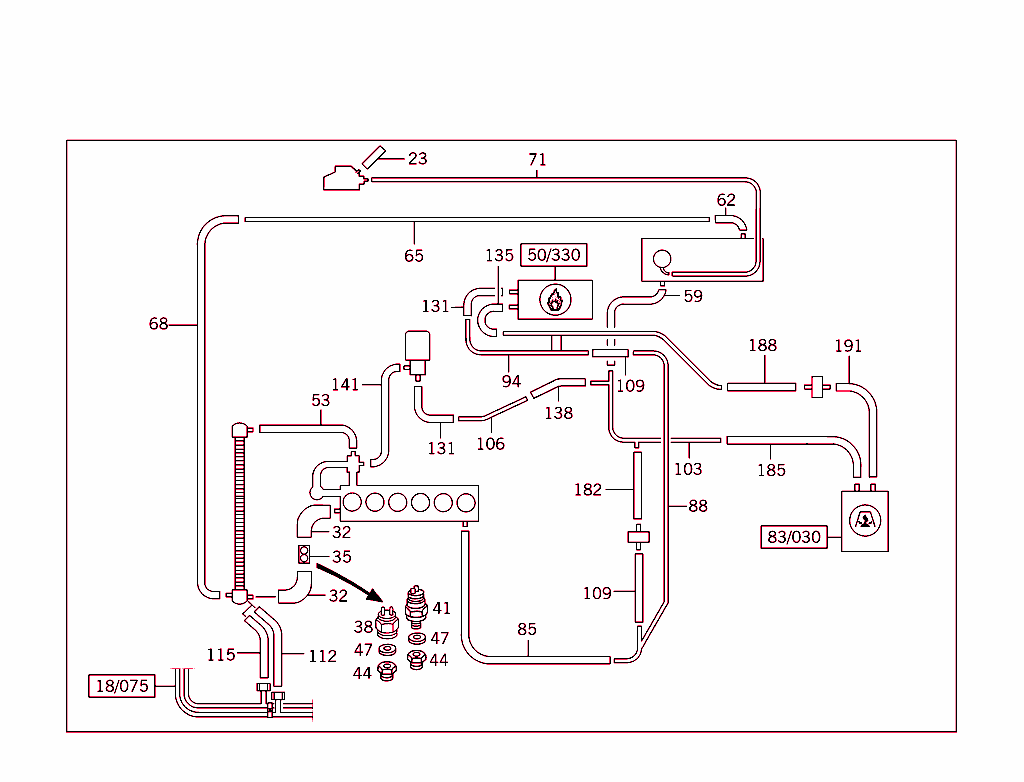 Expansion Tank,Mounting And Hoses