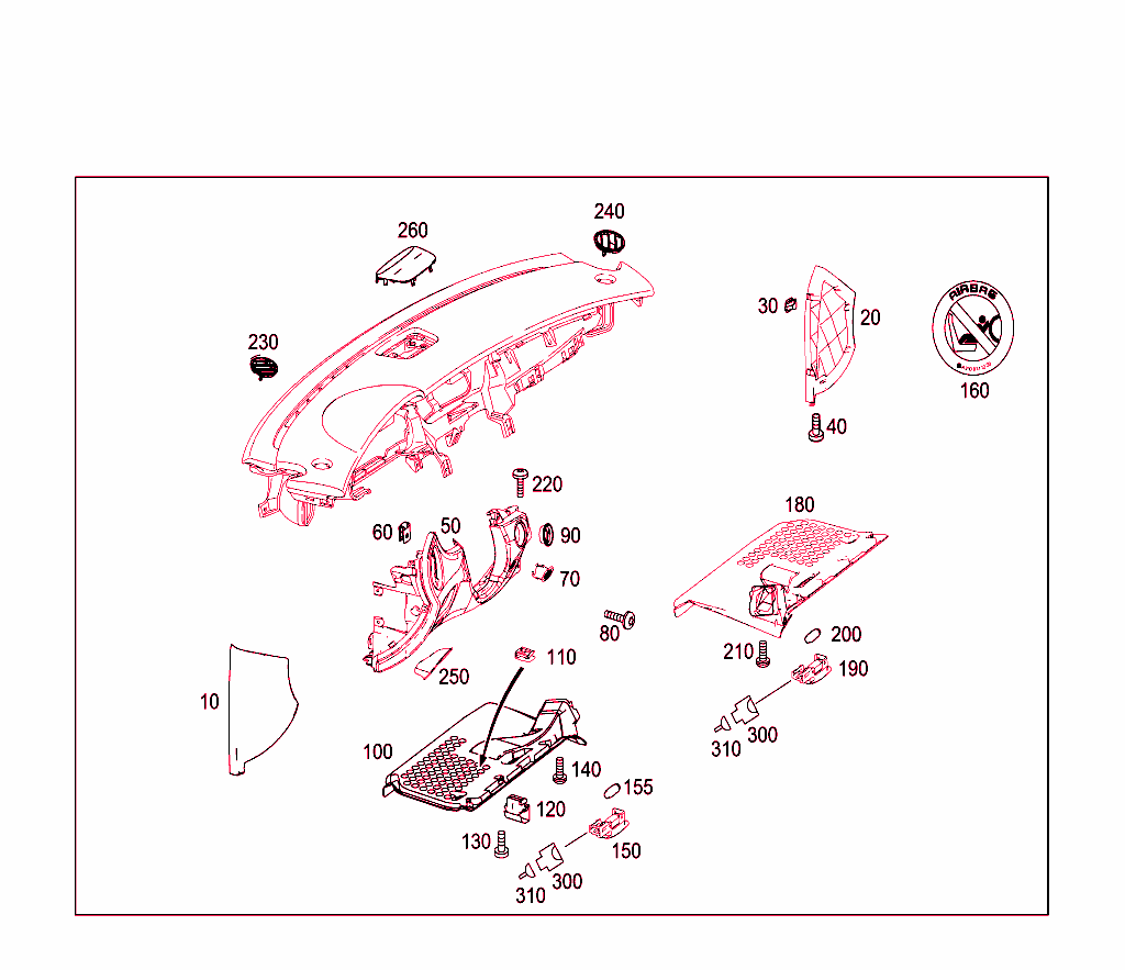 Detachable Components,Instrument Panel