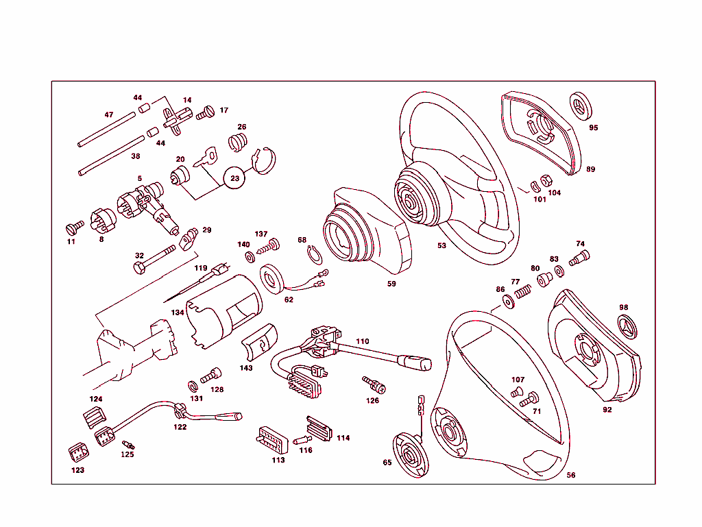 Steering Wheel And Steering Lock