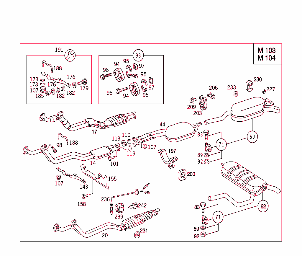 Exhaust System On Gasoline Vehicles