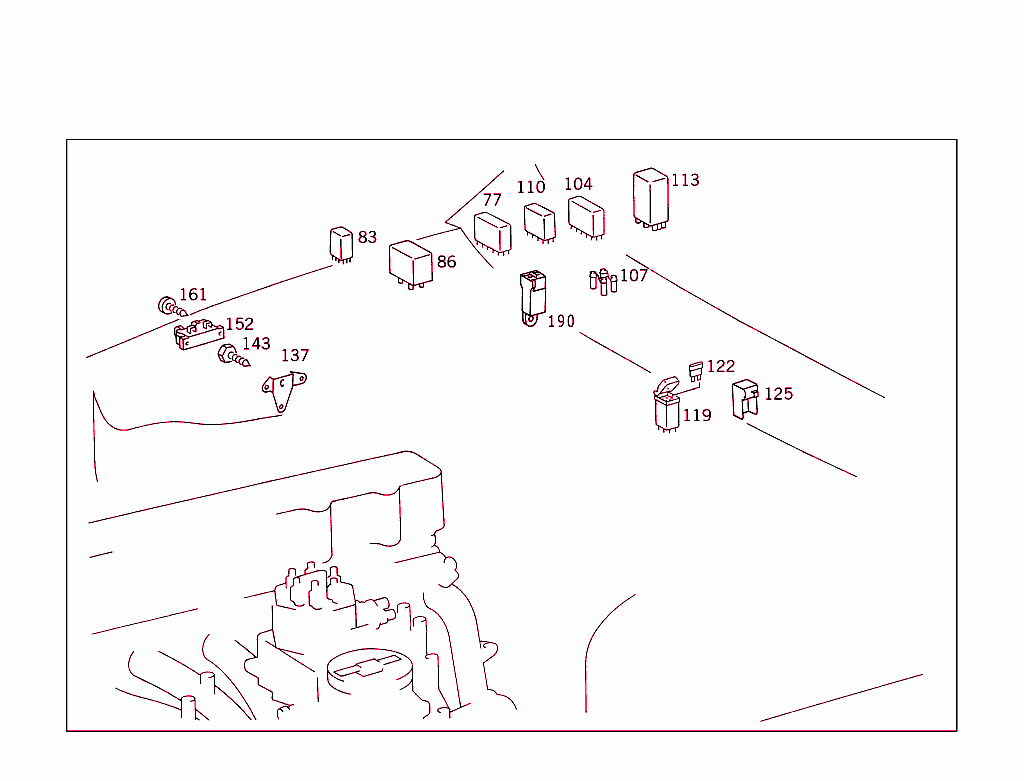 Fuse Cabinet,Fuse Box And Relay Unit