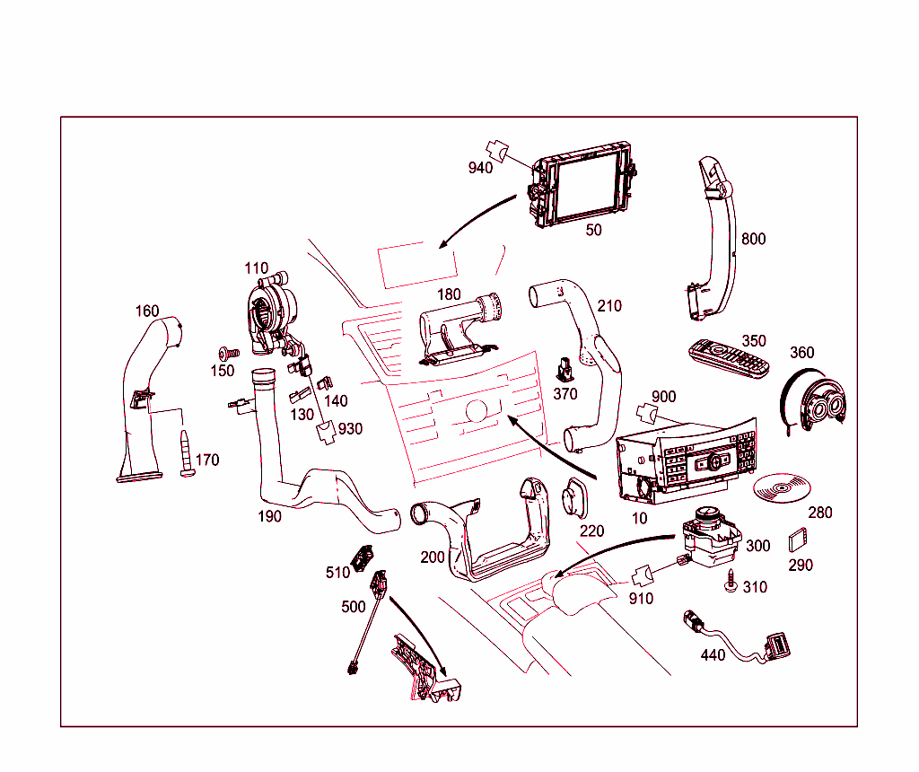 Radio, Operating And Display Unit