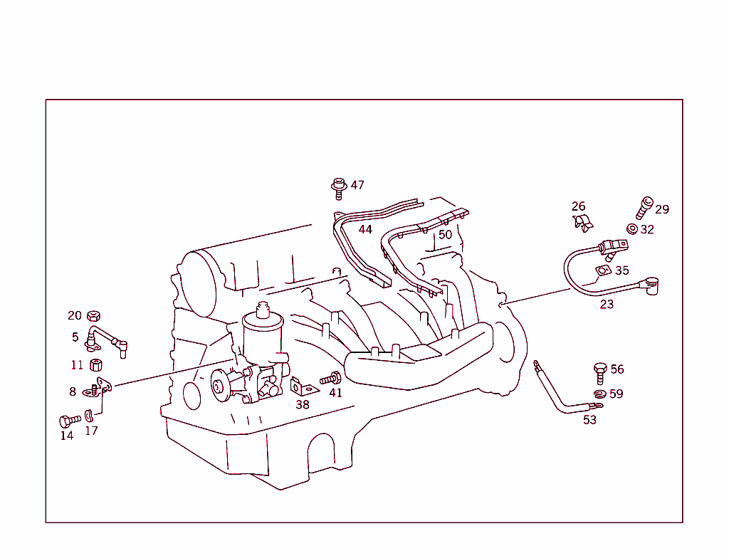 T.d.c./Position Sender-Units, Ignition Cable Guide & Ground Strap