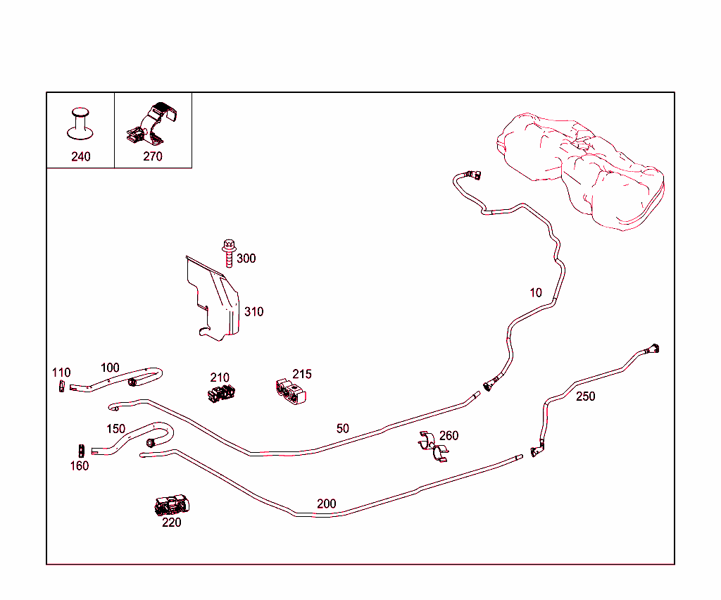 Fuel Lines, Diesel Vehicles