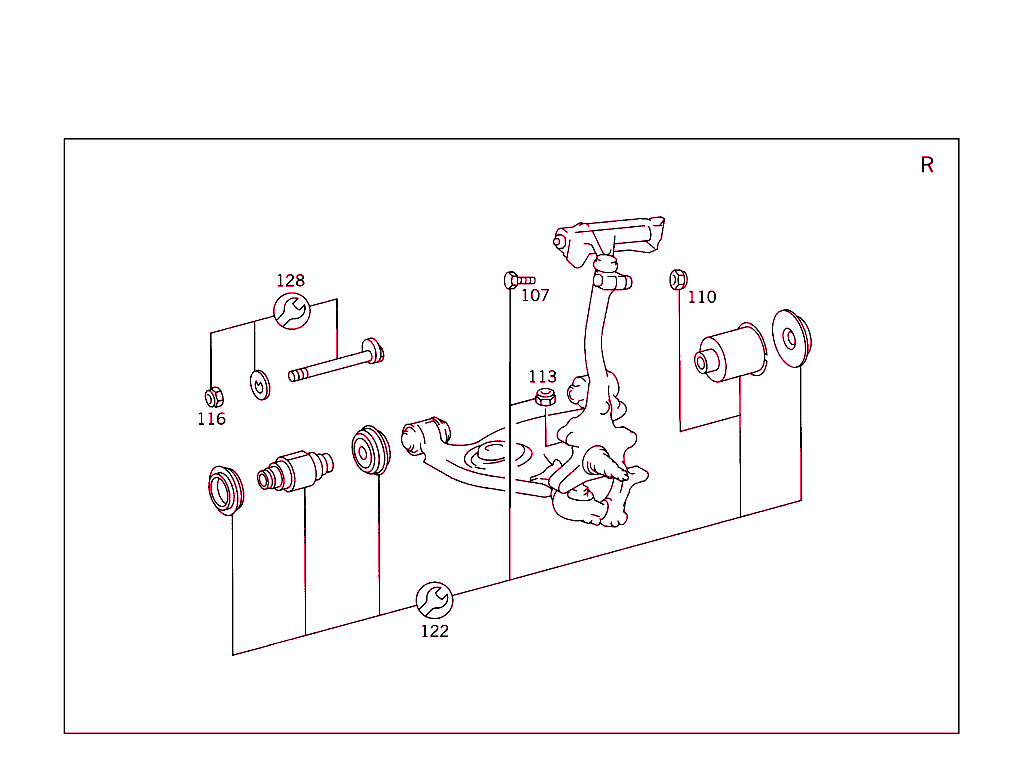 Steering Knuckle And Control Arm