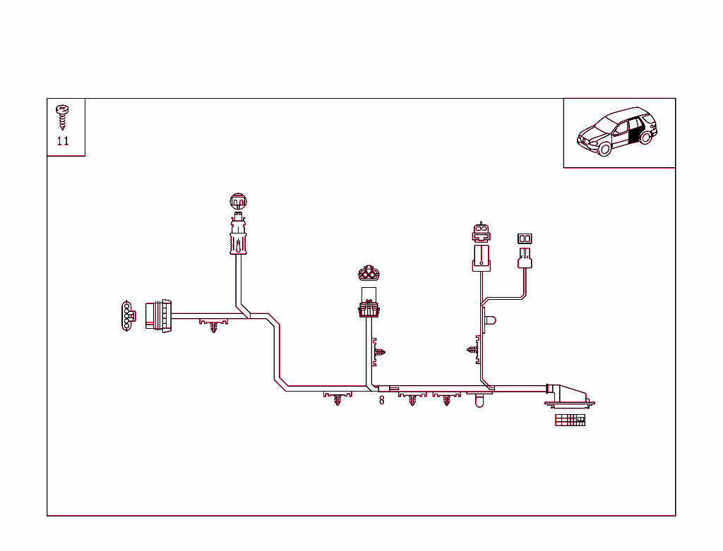 Door Cable Harnesses & Protective Hoses
