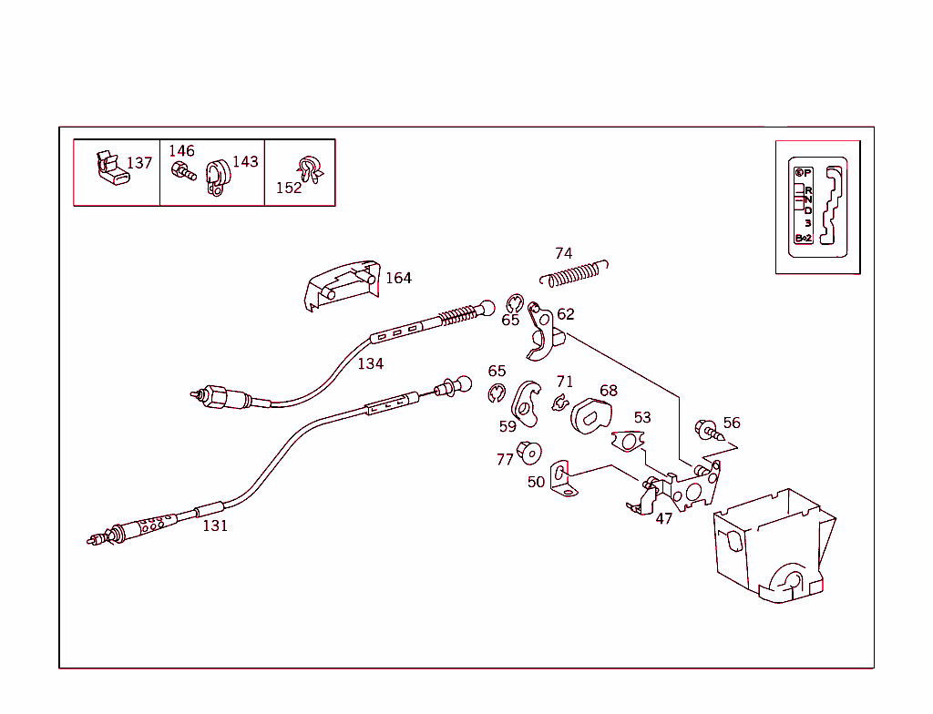 Floor Shift Used With Automatic Fourspeed Transmission