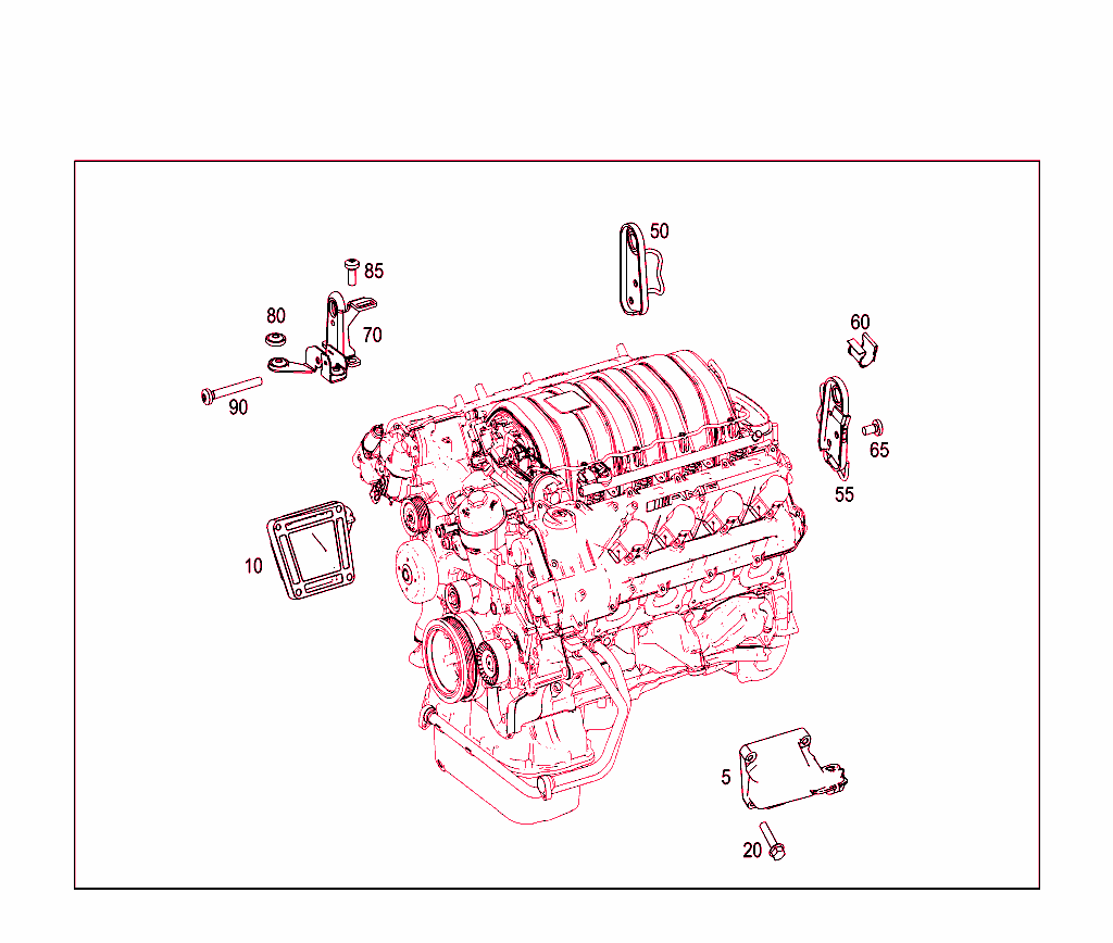 Engine Supports And Attachment Parts
