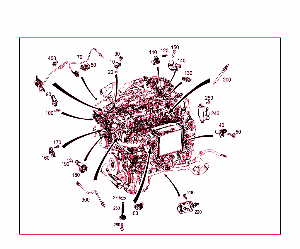 Attachment Parts,Heater Plugs,And Speed Sender Unit