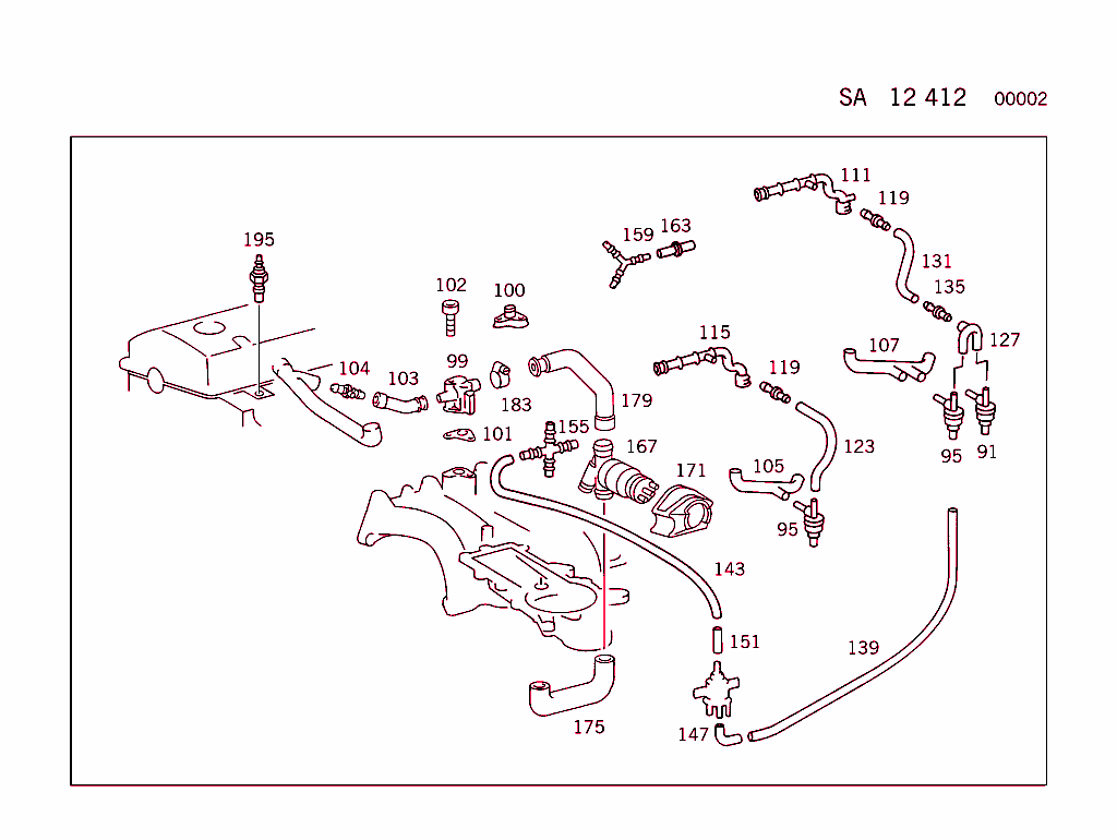 Engine Parts W/Air Conditioner, See Standard Microfiche