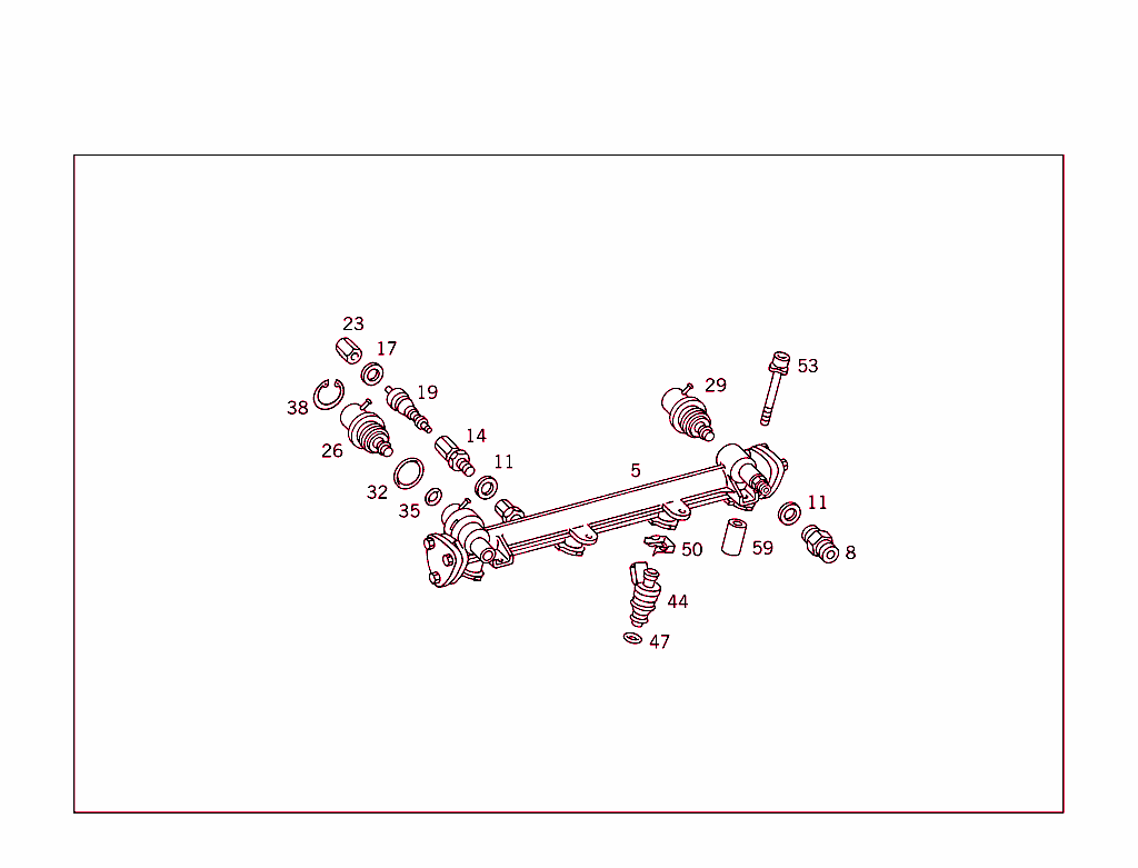 Injection Valves,Fuel Distributor; Used With Motronic