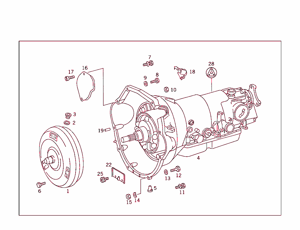 Transmission Assembly,Torque Converter,Gasket Kit