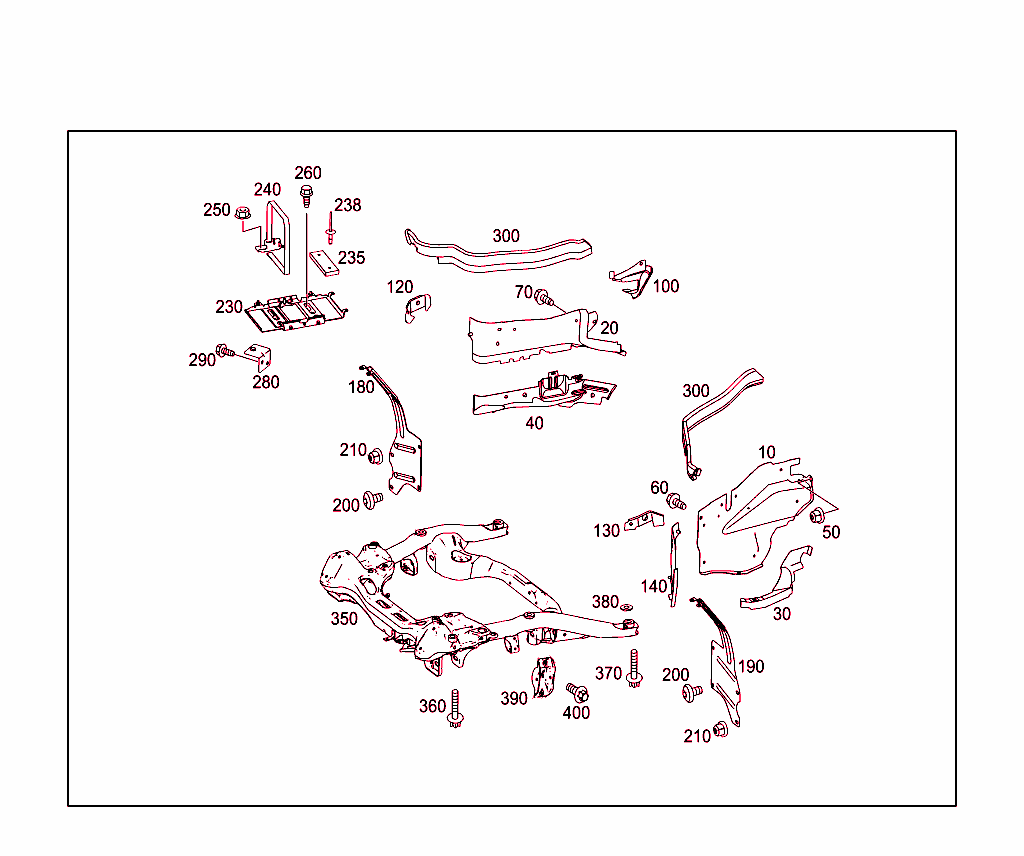 Wheelhouse,Front Subframe