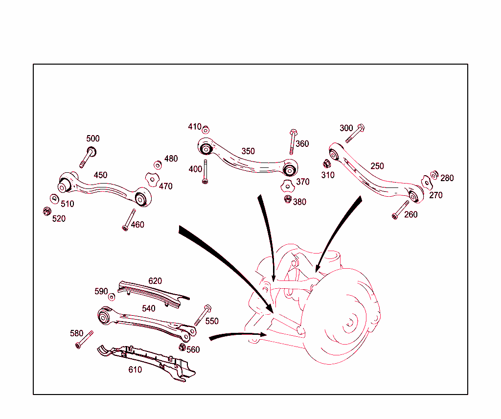 Rear Axle Suspension