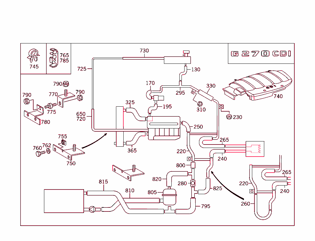 Expansion Tank,Mounting And Hoses
