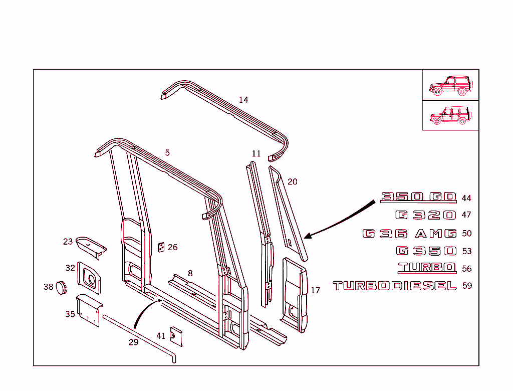Rear Panel,Enclosed Vehicle