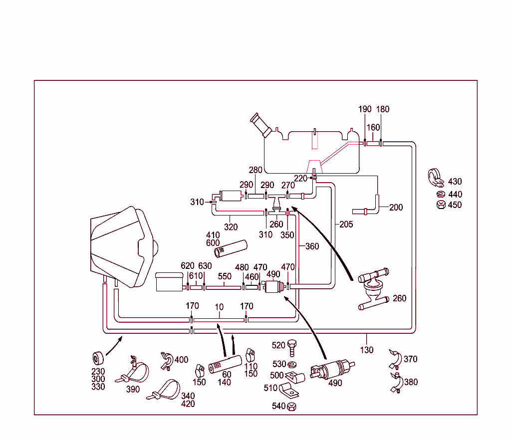Fuel Lines, Diesel Vehicles
