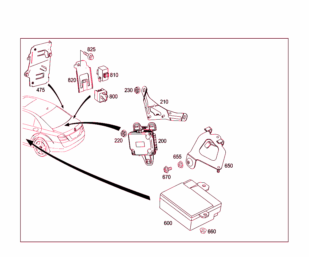 Control Units And Rear Fuse Box