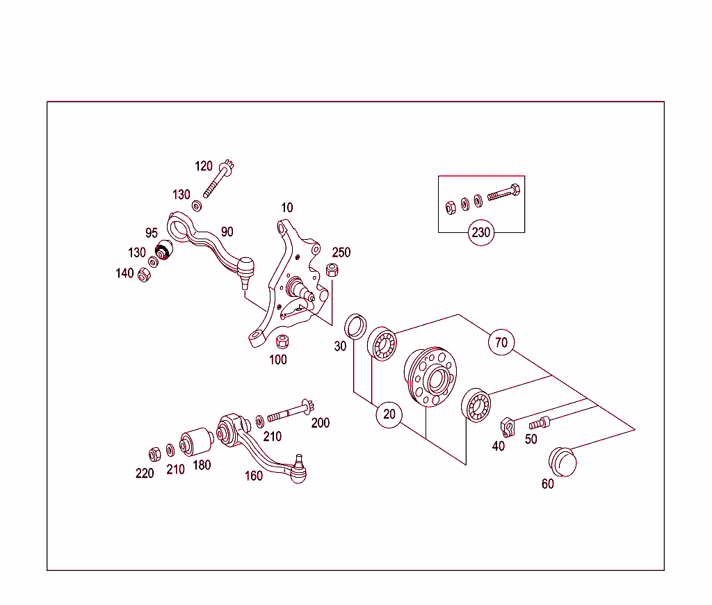 Steering Knuckle And Control Arm