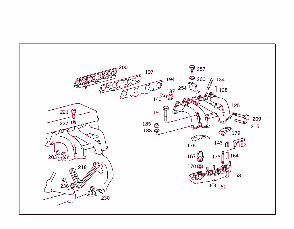 Injection Engine Intake Manifold