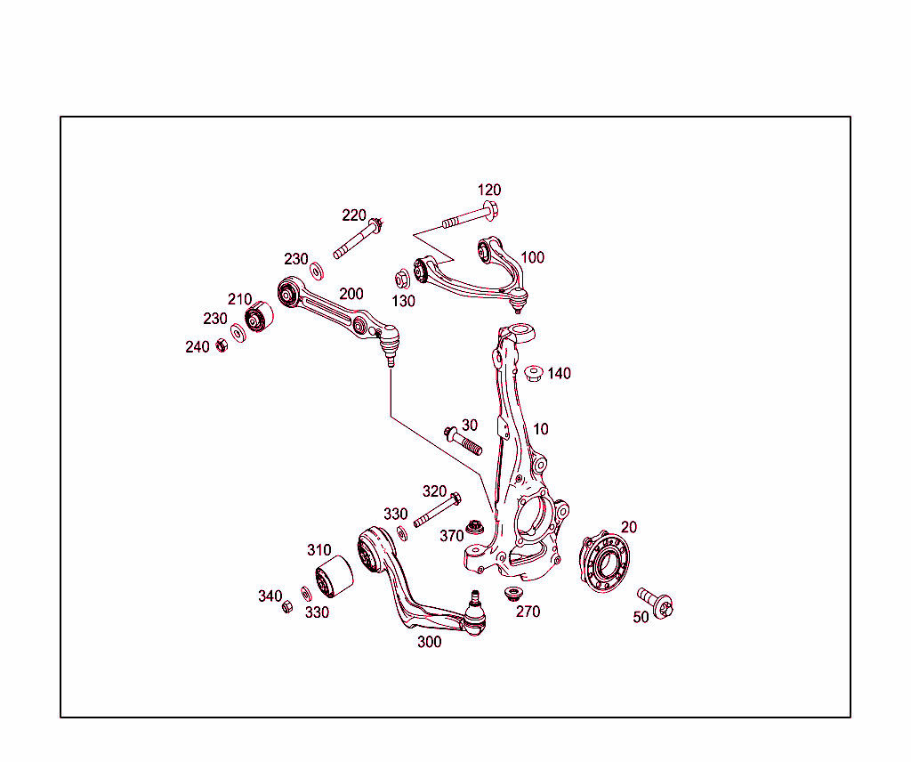Steering Knuckle And Control Arm