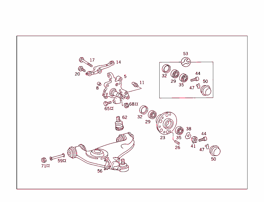 Steering Knuckle And Control Arm