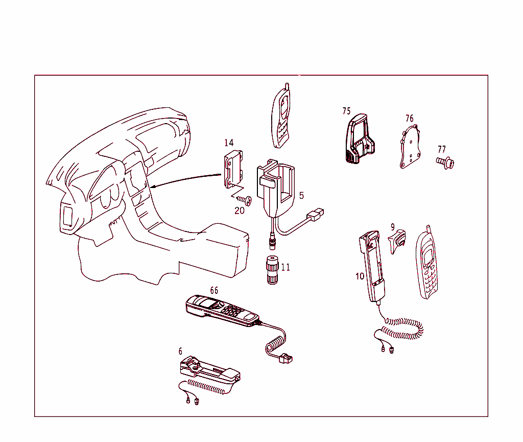 Car Phone,Emergency Call And Voice Control System