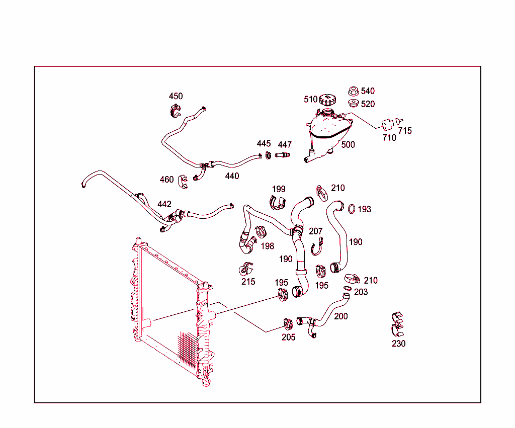 Expansion Tank,Mounting And Hoses