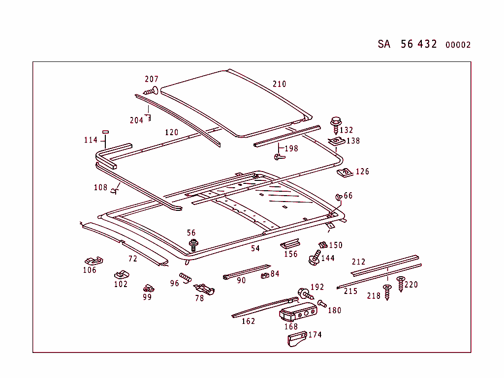 Sliding Roof (For Sliding/Lifting Roof,See Standard Version)