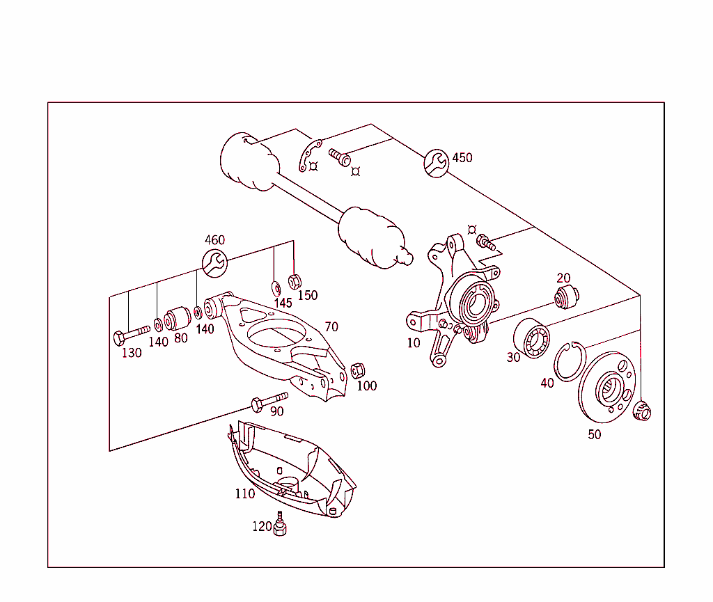 Rear Axle Suspension