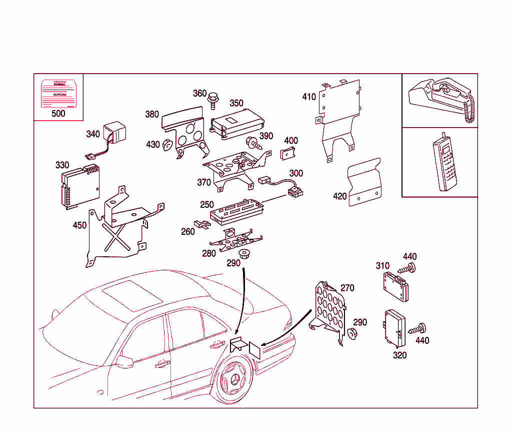 Car Phone, Voice Control System And Emergency Call