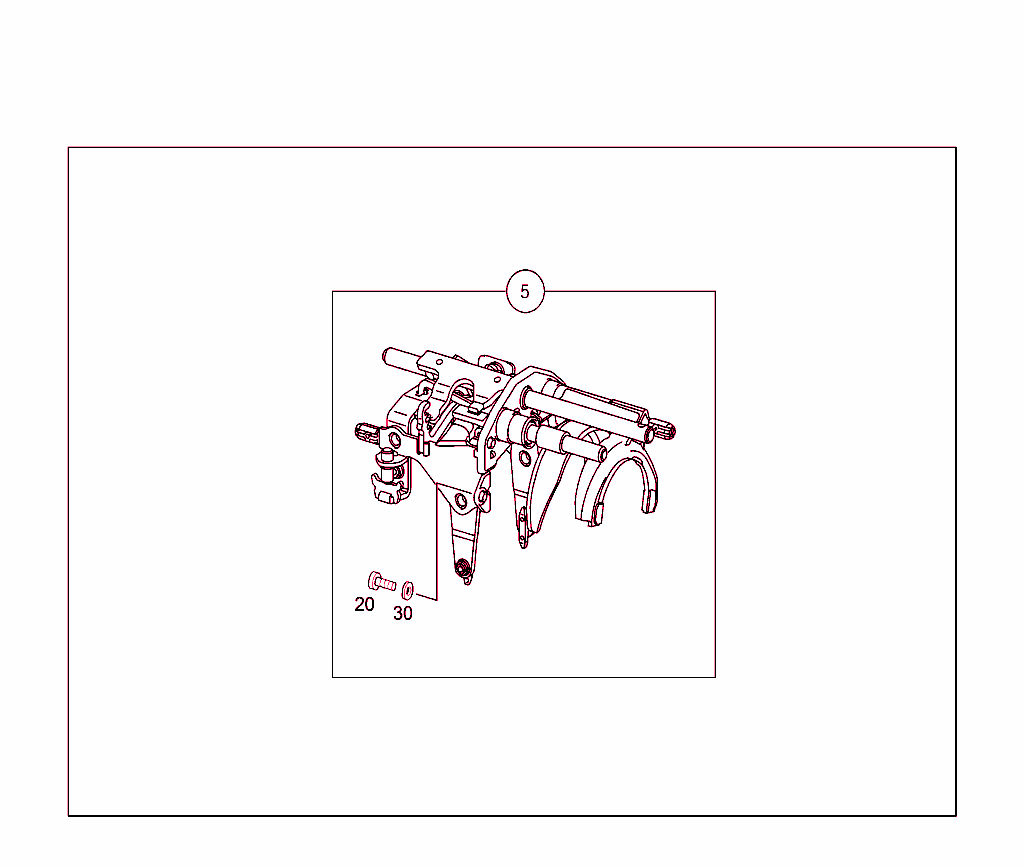 Shifting Rod,Detent,Shifting Fork