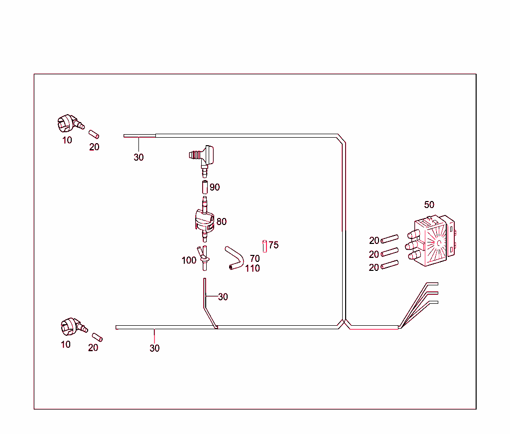 Engine Vacuum Connection And Light Range Regulator