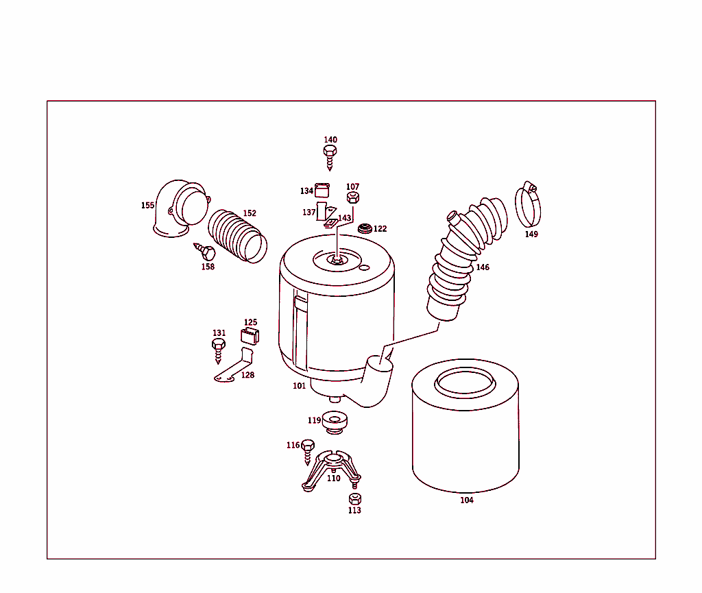 Turbo-Engine Air Cleaner