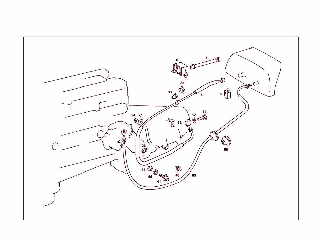 Speed Sensor,Speedometer Flexible Shaft And Oil Pressure Gauge Line