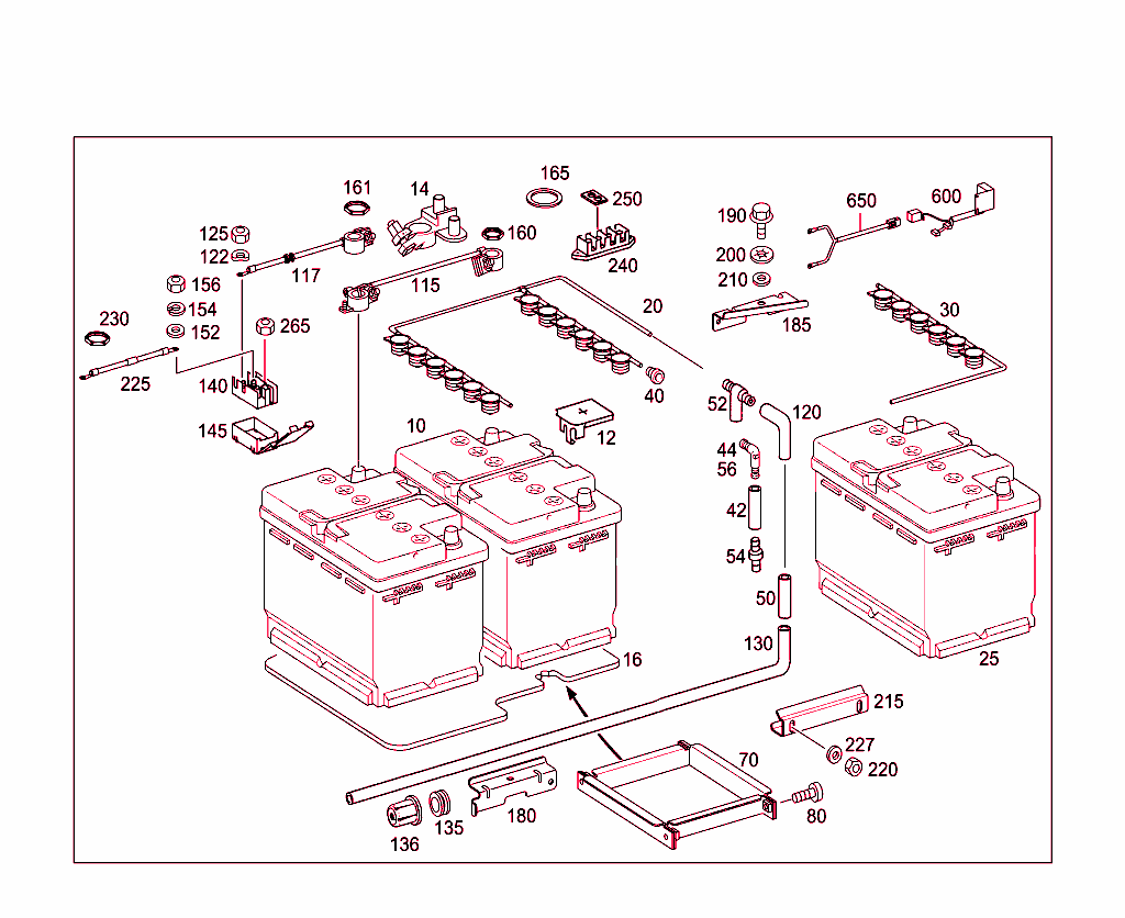 Battery,Starter/Alternator Cable